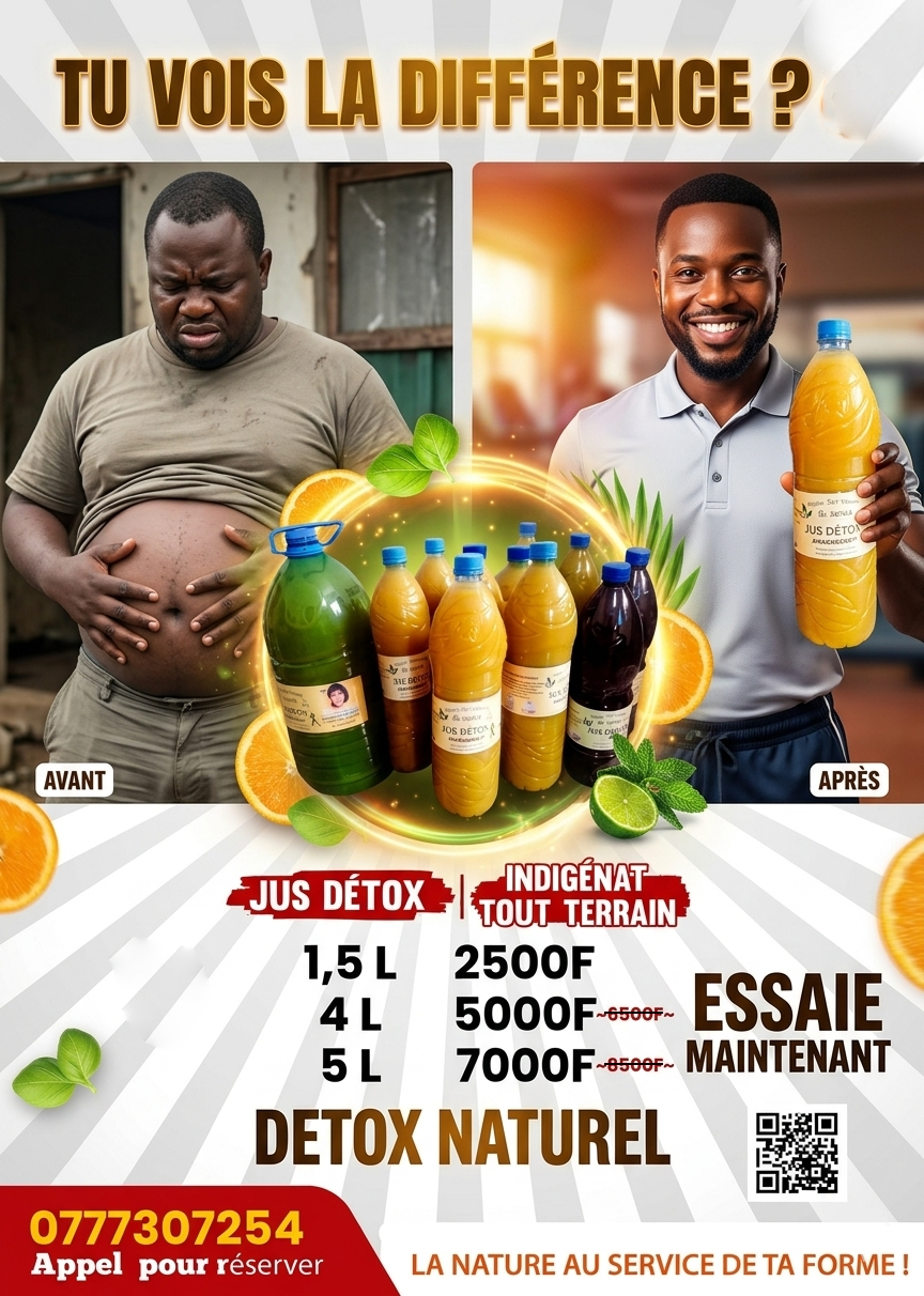 Nos formats de Jus Détox